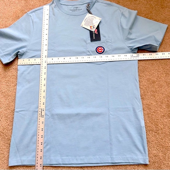 Chicago Cubs Vineyard Vines Logo Short Sleeve Crewneck T-Shirt - Picture 4 of 8